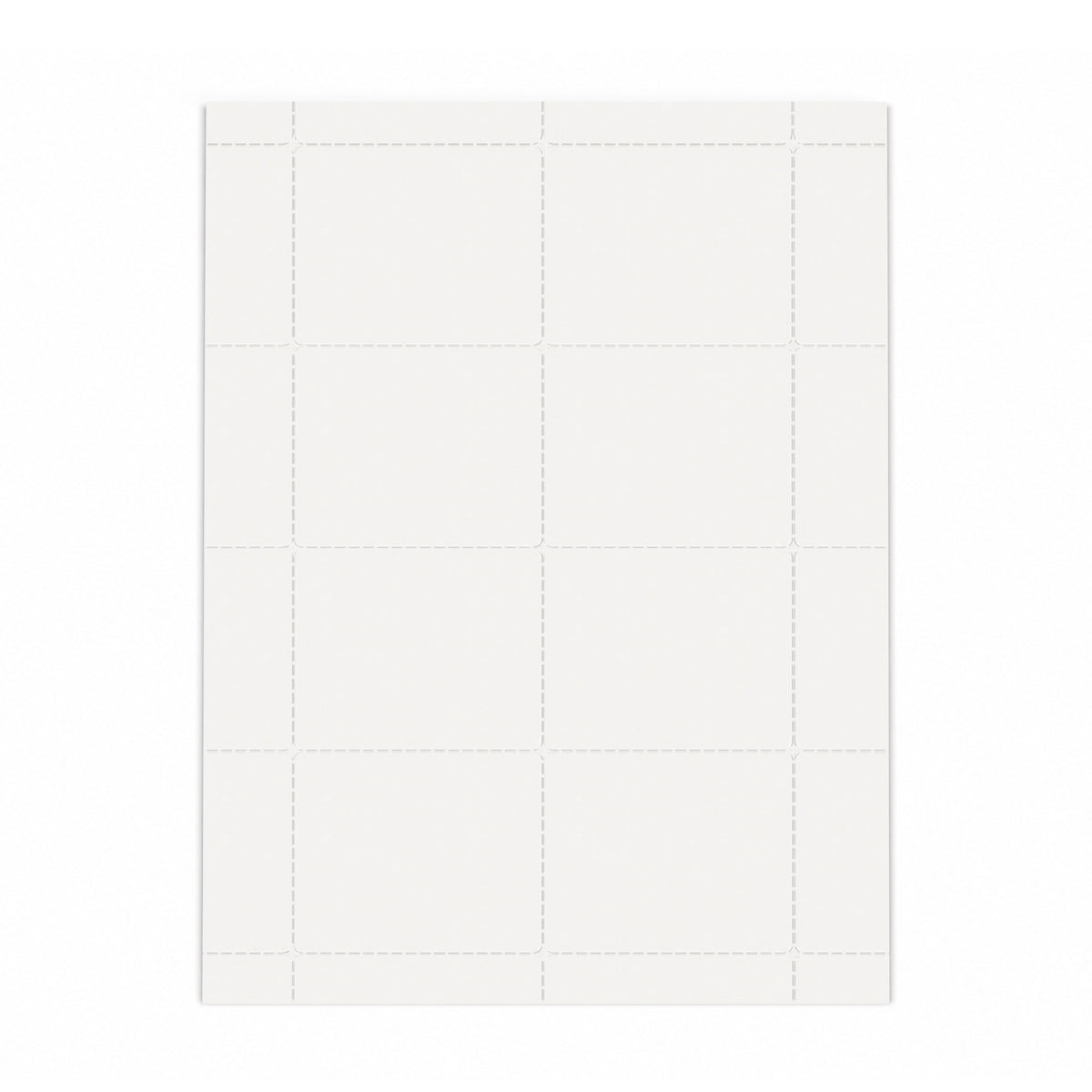 Lots d'étiquettes blanches M - 100 feuilles
