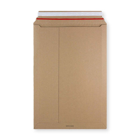 Pochette en carton manille cannelure F 500x340 mm