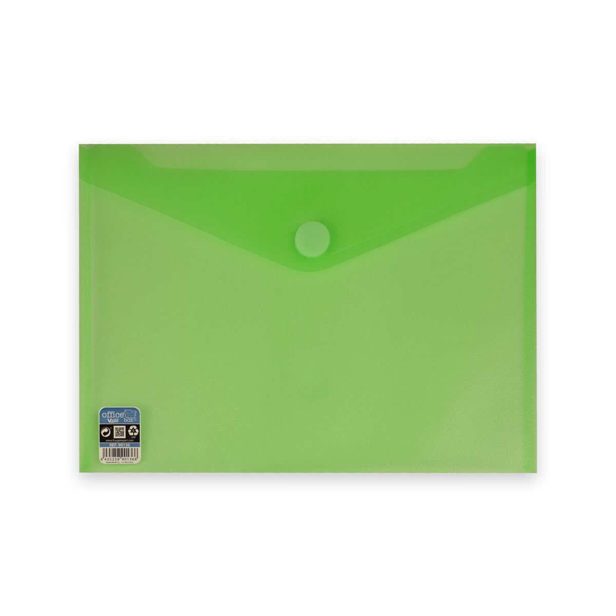 Enveloppes en polypropylène translucide avec fermeture velcro V-LOCK