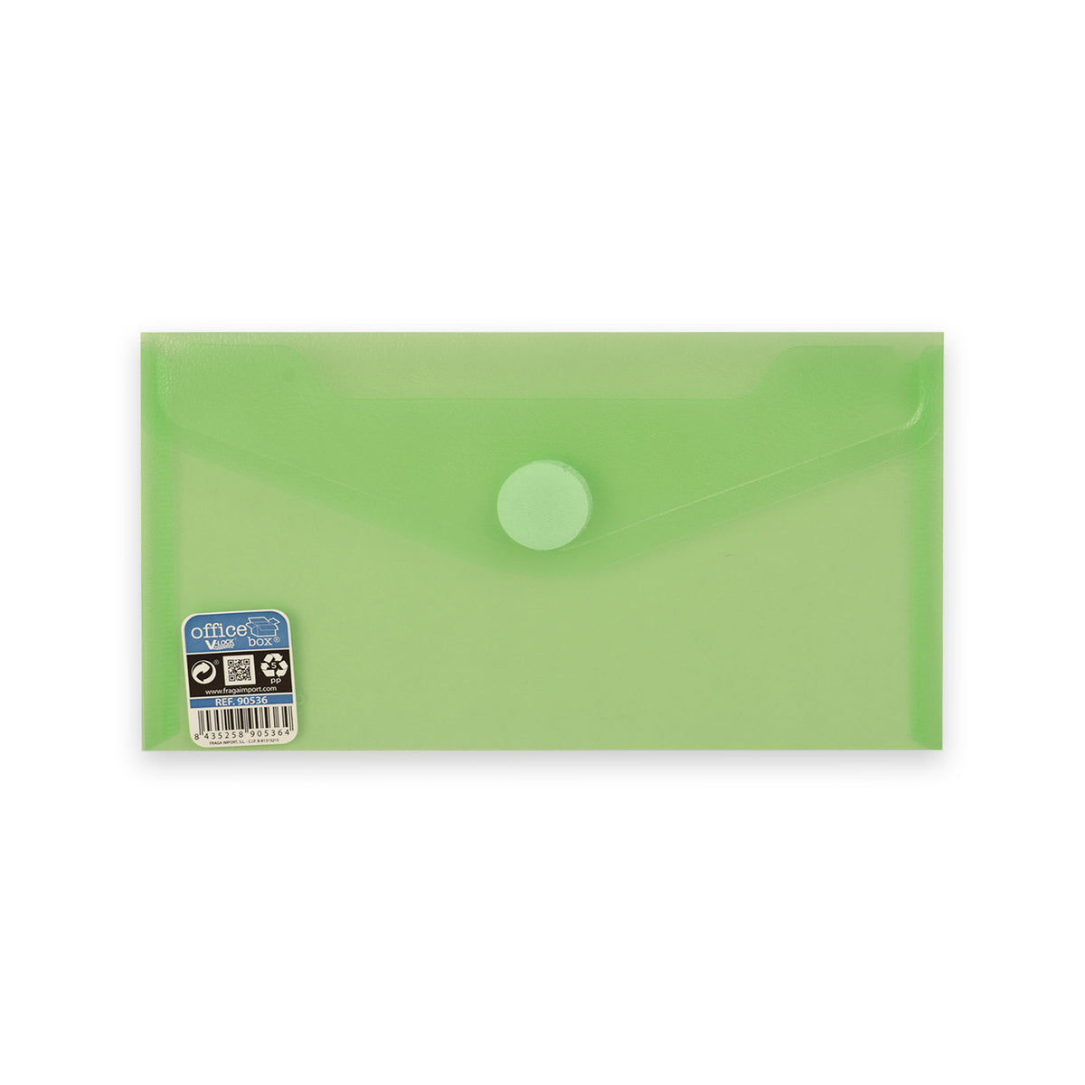 Enveloppes en polypropylène translucide avec fermeture velcro V-LOCK
