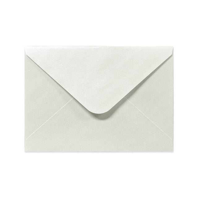 Oyster Gummed V-Flap Greeting Card Envelope (125 x 175mm)