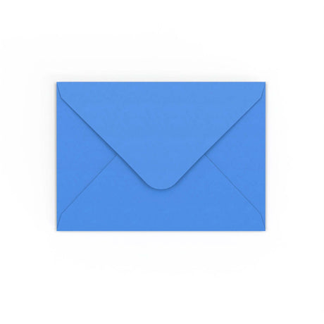 Enveloppe bleue éclatante 125x175 mm