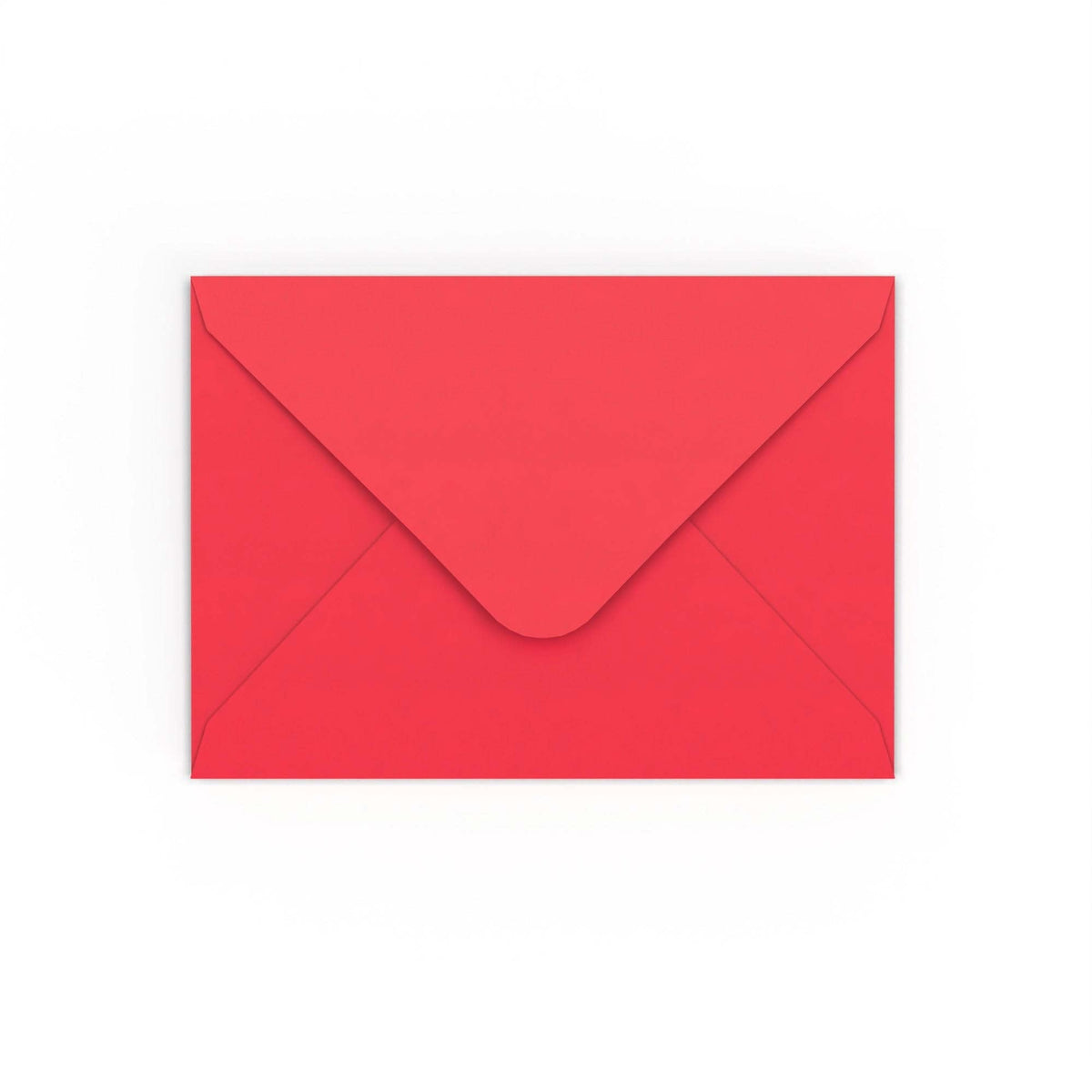 Enveloppe rouge éclatante 125x175 mm