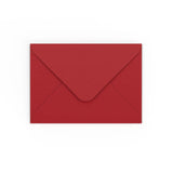 Enveloppe rouge foncée 125x175 mm