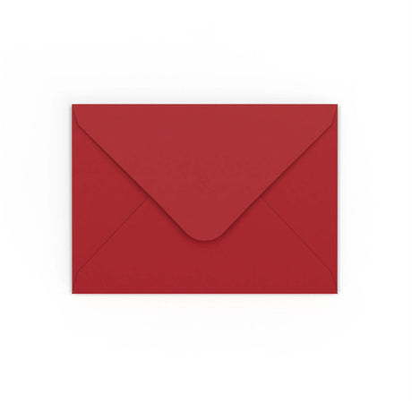 Enveloppe rouge foncée 125x175 mm