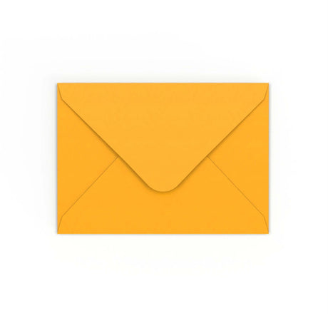 Enveloppe jaune profonde 125x175 mm
