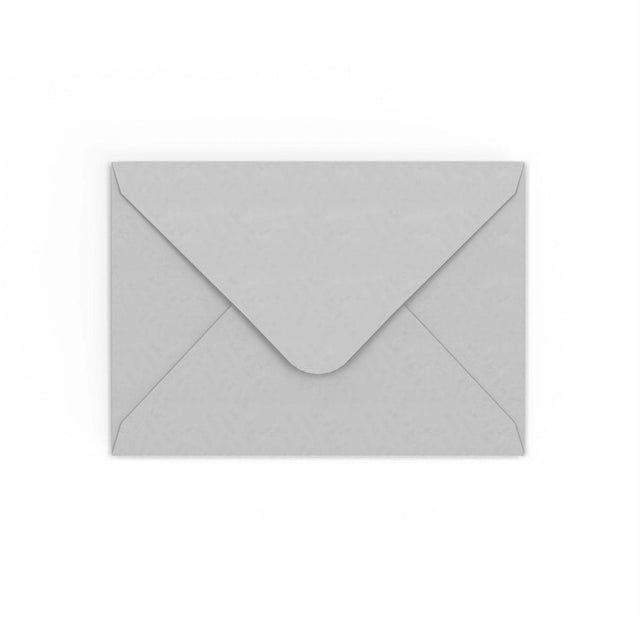 Pale Grey Gummed V-Flap Envelope (125 x 175mm)