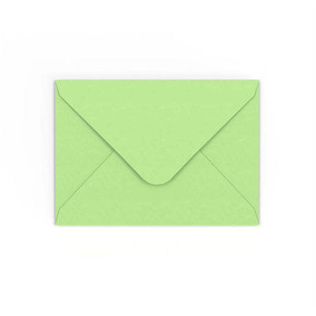 Enveloppe verte pâle 125x175 mm