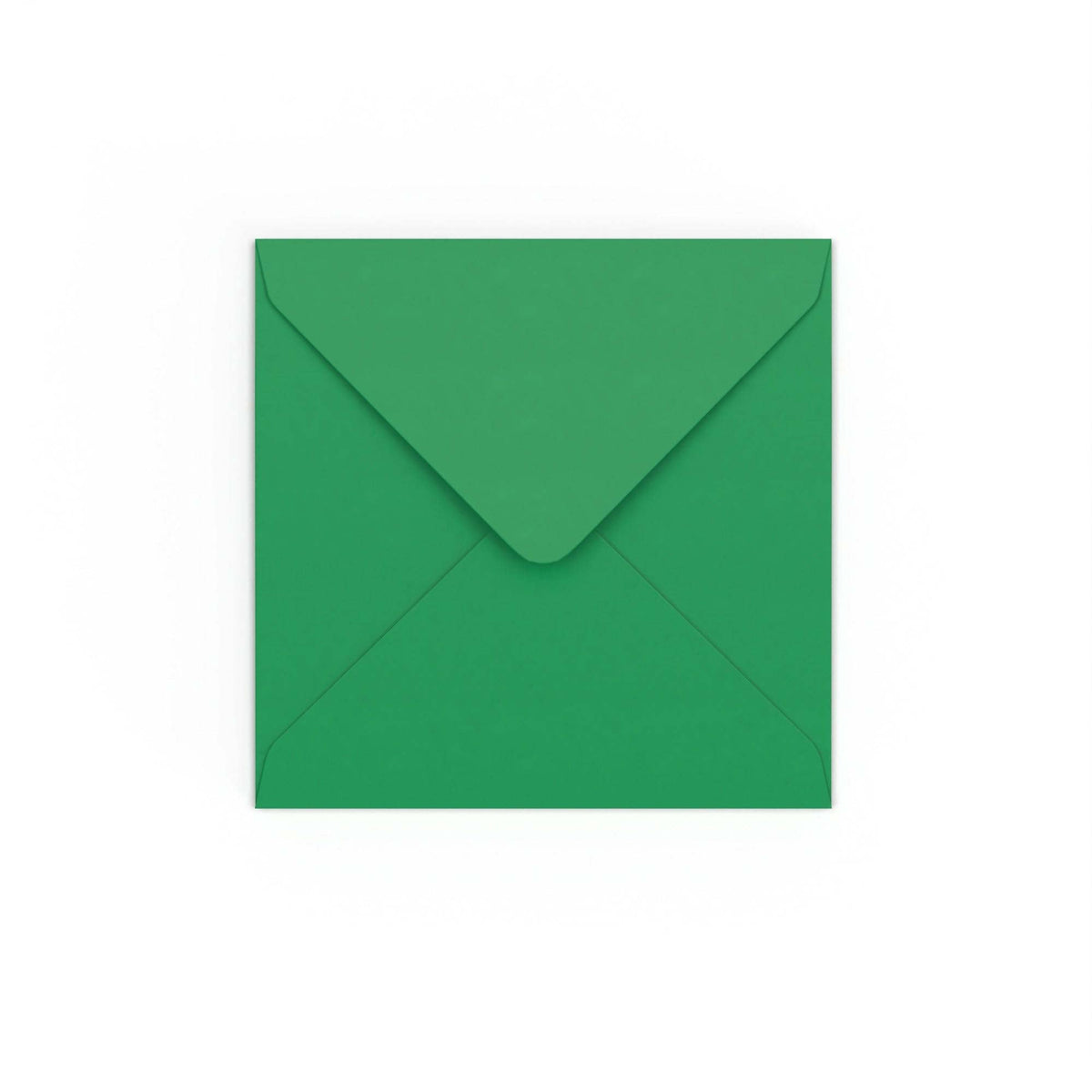 Enveloppe verte profonde 130x130 mm