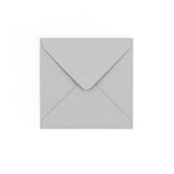 Enveloppe grise pâle 130x130 mm