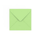 Enveloppe verte pâle 130x130 mm