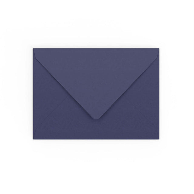 Dark Blue Gummed V-Flap Envelope (133 x 184mm)
