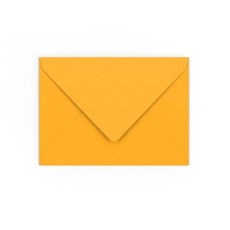 Enveloppe jaune profonde 133x184 mm