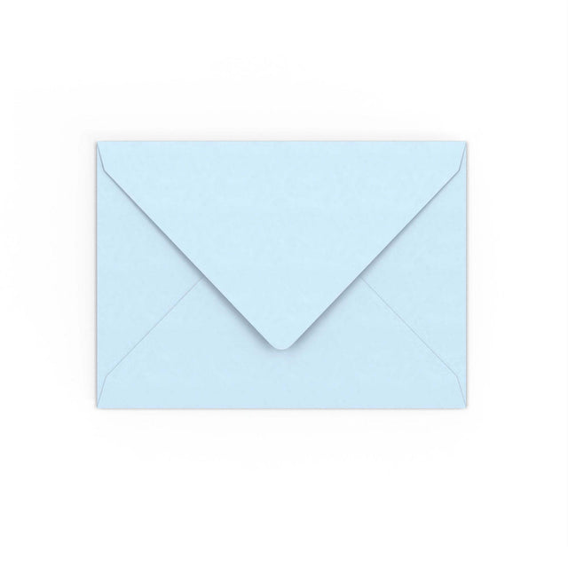Pale Blue Gummed V-Flap Envelope (133 x 184mm)