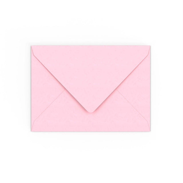 Pale Pink Gummed V-Flap Envelope (133 x 184mm)