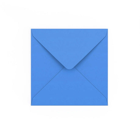 Enveloppe bleue éclatante 140x140 mm