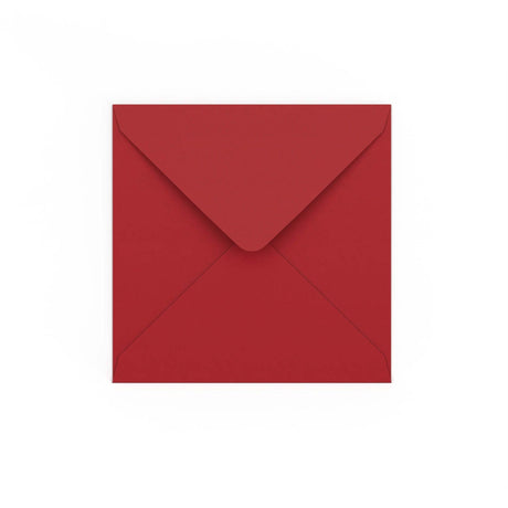 Enveloppe rouge foncée 140x140 mm
