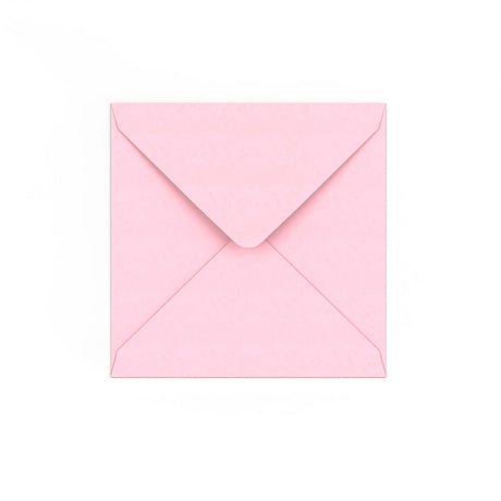 Enveloppe rose pâle 140x140 mm