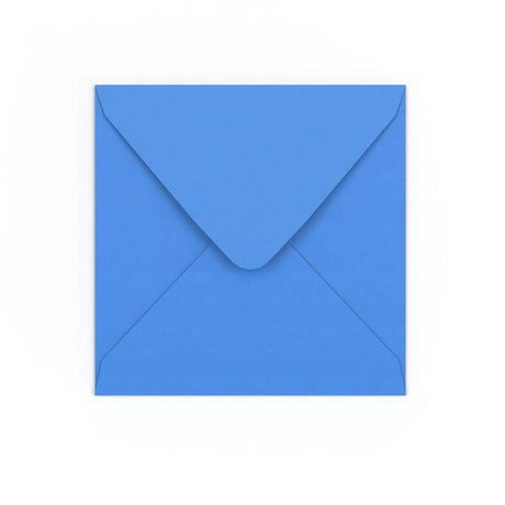 Enveloppe bleue éclatante 155x155 mm