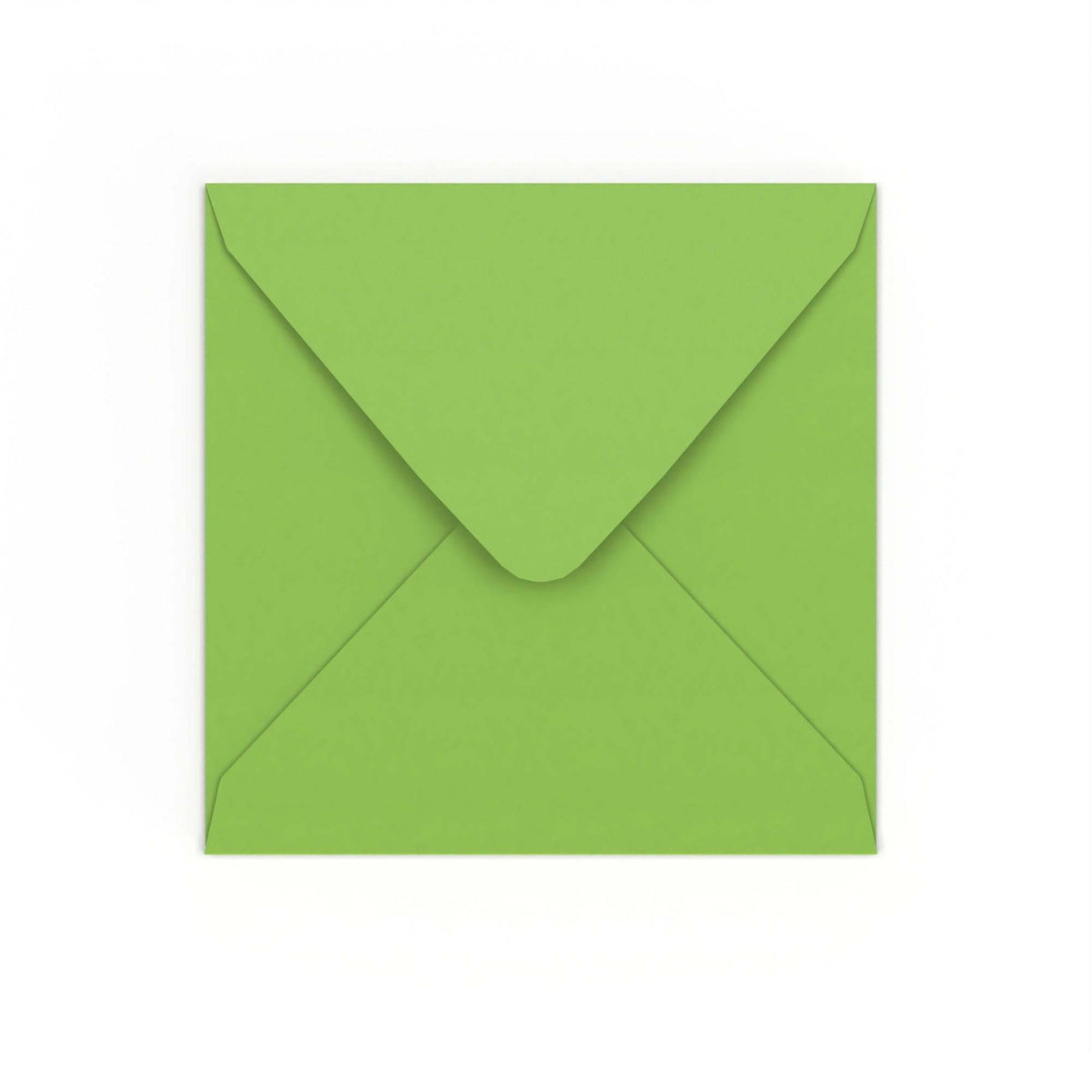 Enveloppe verte vive 155x155 mm
