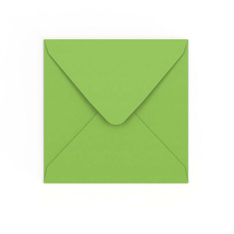 Enveloppe verte vive 155x155 mm