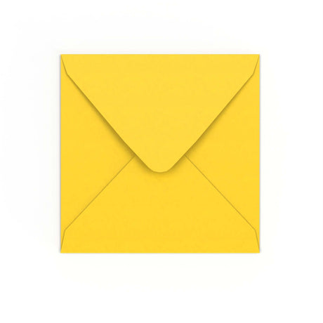 Enveloppe jaune 155x155 mm