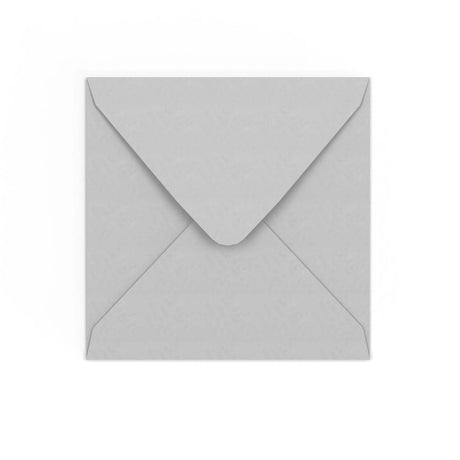 Enveloppe grise pâle 155x155 mm