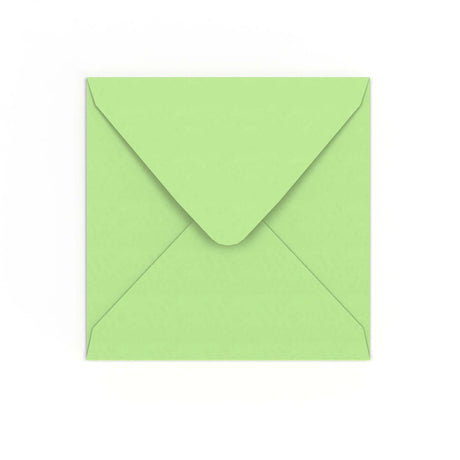 Enveloppe verte pâle 155x155 mm