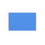 Enveloppe bleue éclatante 65x94mm