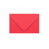Enveloppe rouge éclatante 65x94 mm