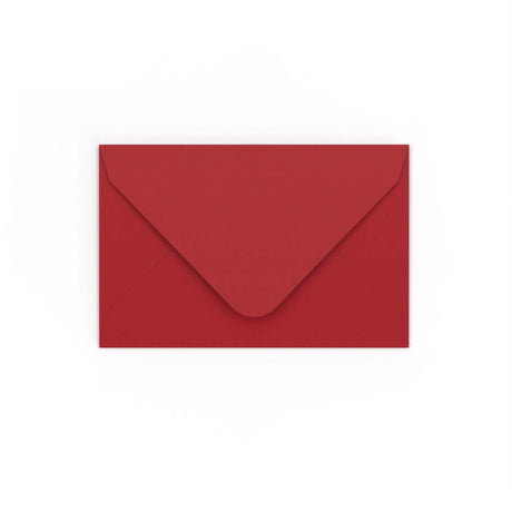 Enveloppe rouge foncée 65x94 mm