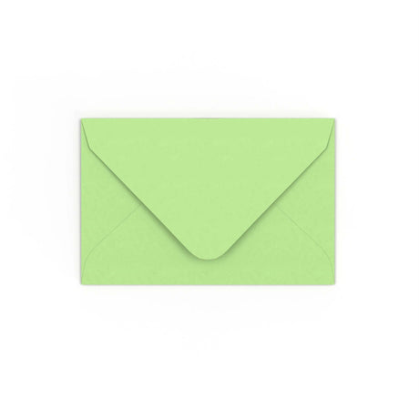 Enveloppe verte pâle 65x94 mm