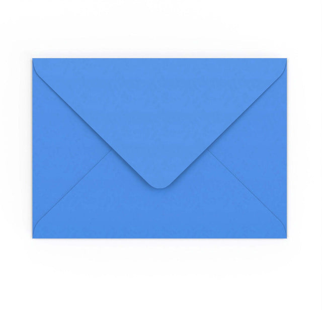 C5 Bright Blue Gummed V-Flap Envelope (162 x 229mm)