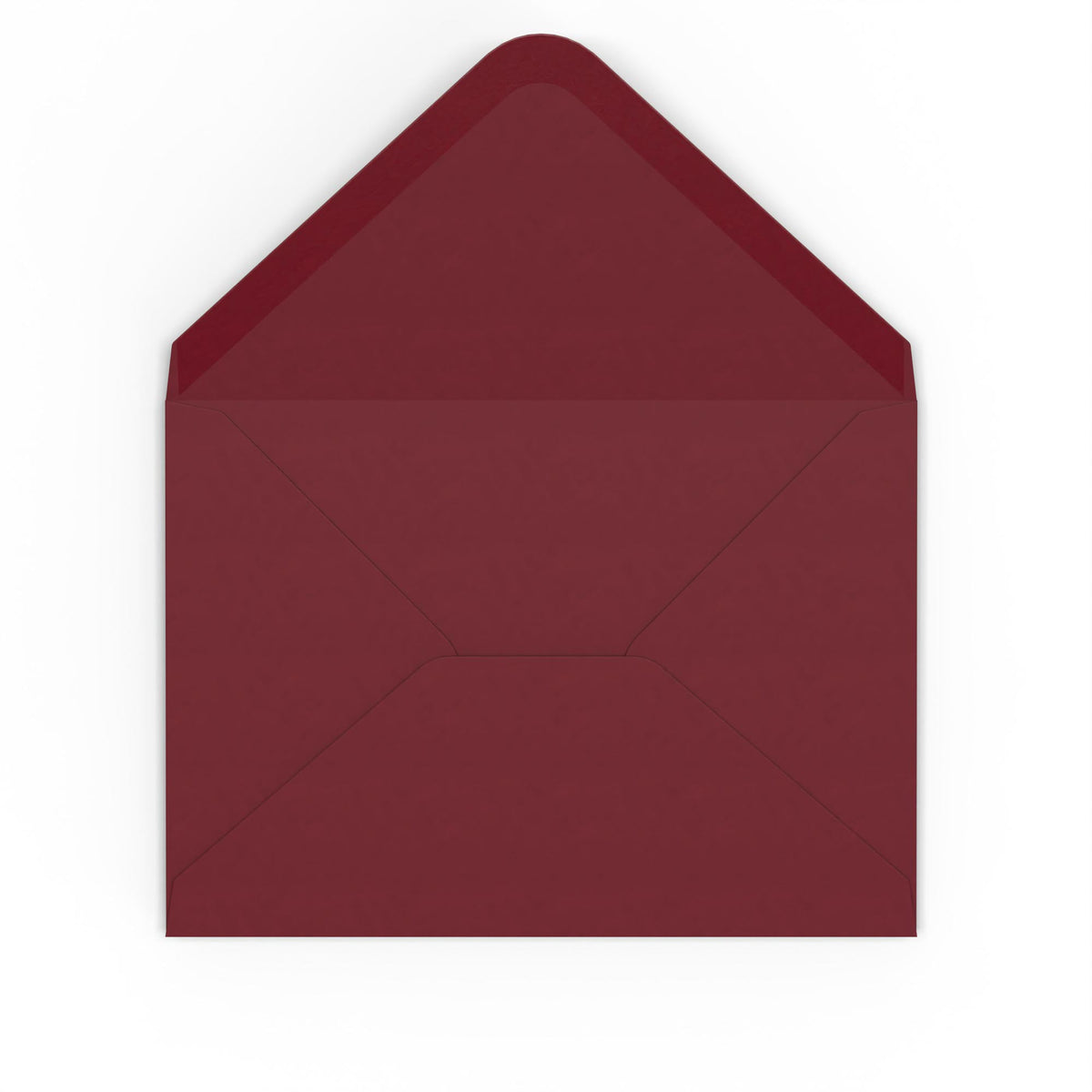 Enveloppes couleur bordeaux