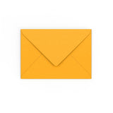 Enveloppe jaune profonde 114x162 mm (C6)