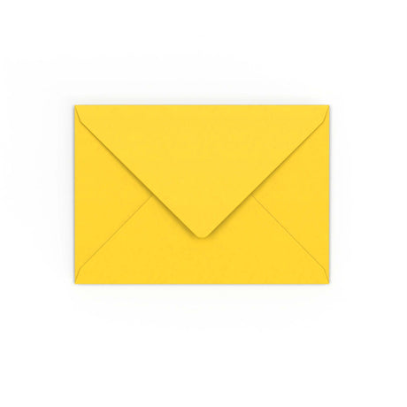 Enveloppe jaune 114x162 mm (C6)