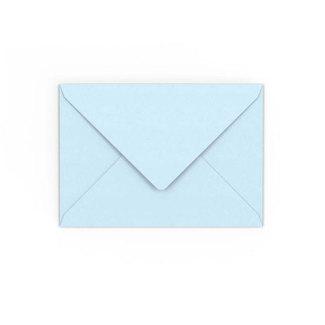 Enveloppe bleue pâle 114x162 mm (C6)