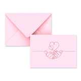 Enveloppes pour la Saint-Valentin ”Partager l'amour” 