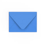 Enveloppe bleue éclatante 82x113 mm (C7)