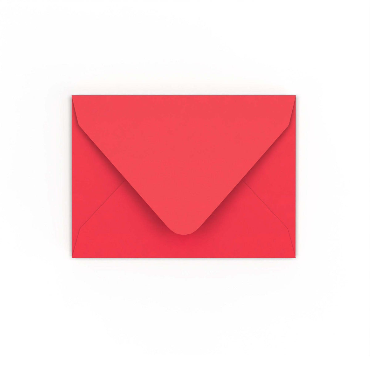 Enveloppe rouge éclatante 82x113 mm (C7)
