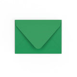 Enveloppe verte profonde 82x113 mm (C7)