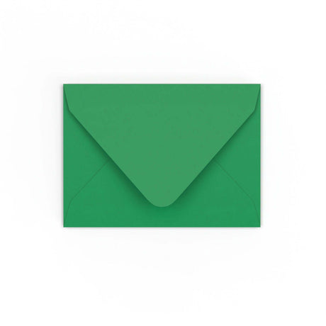Enveloppe verte profonde 82x113 mm (C7)