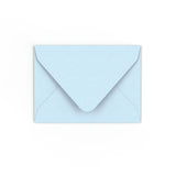 Enveloppe bleue pâle 82x113 mm (C7)