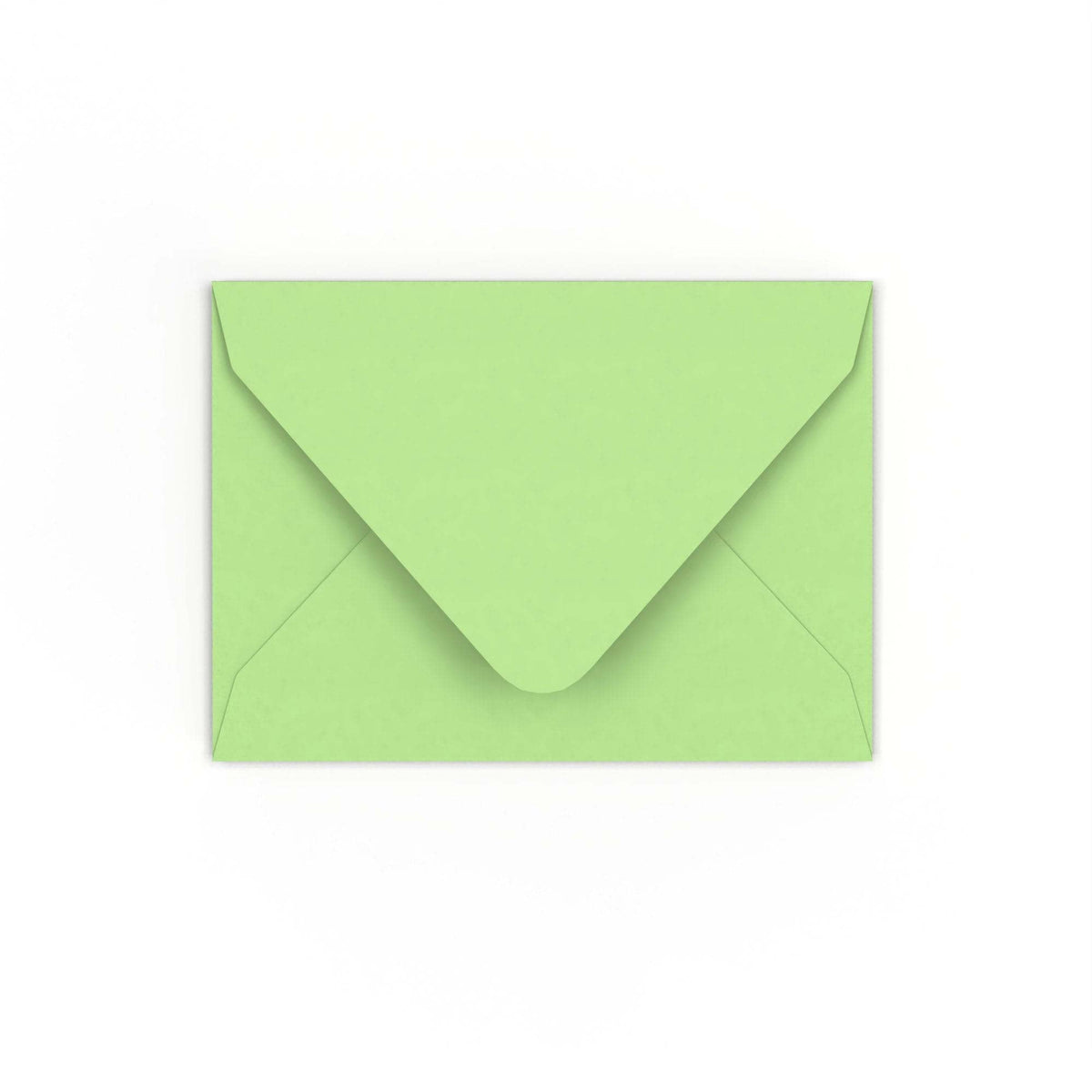 Enveloppe verte pâle 82x113 mm (C7)