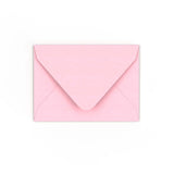 Enveloppe rose pâle 82x113 mm (C7)