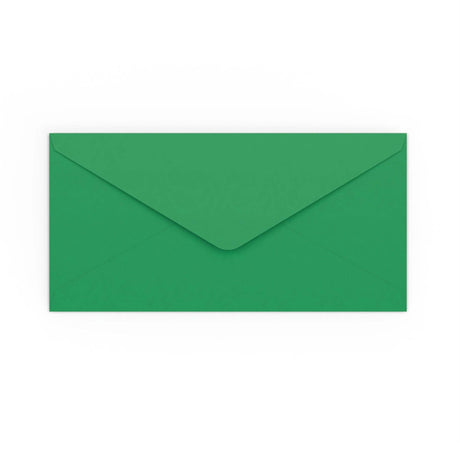 Enveloppe verte profonde 110x220 mm (DL)