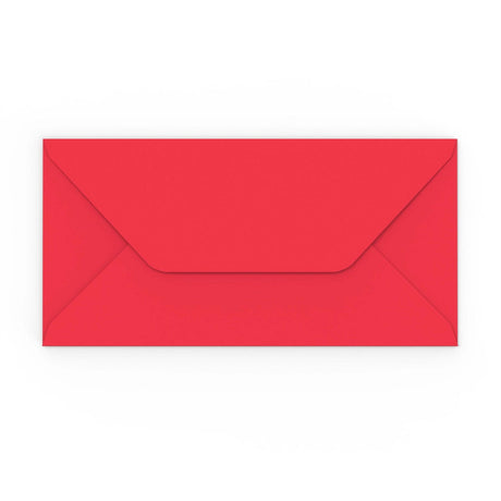 Enveloppe rouge foncée 110x220 mm (DL)
