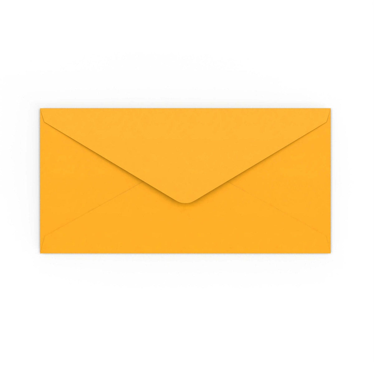 Enveloppe jaune profonde 110x220 mm (DL)