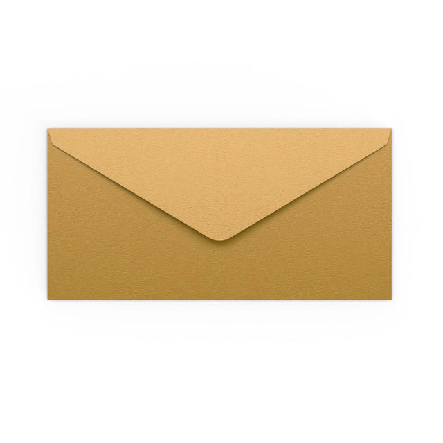 DL Gold Gummed V-Flap Envelope (110 x 220mm)