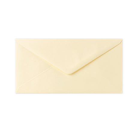 Enveloppe couleur magnolia 110x220 mm (DL)